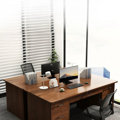 Table Workbench Office Desks Staff Computer Modern Boss Office Desks Study Secretaire Escritorio Ordenador Work Furniture QF50OD
