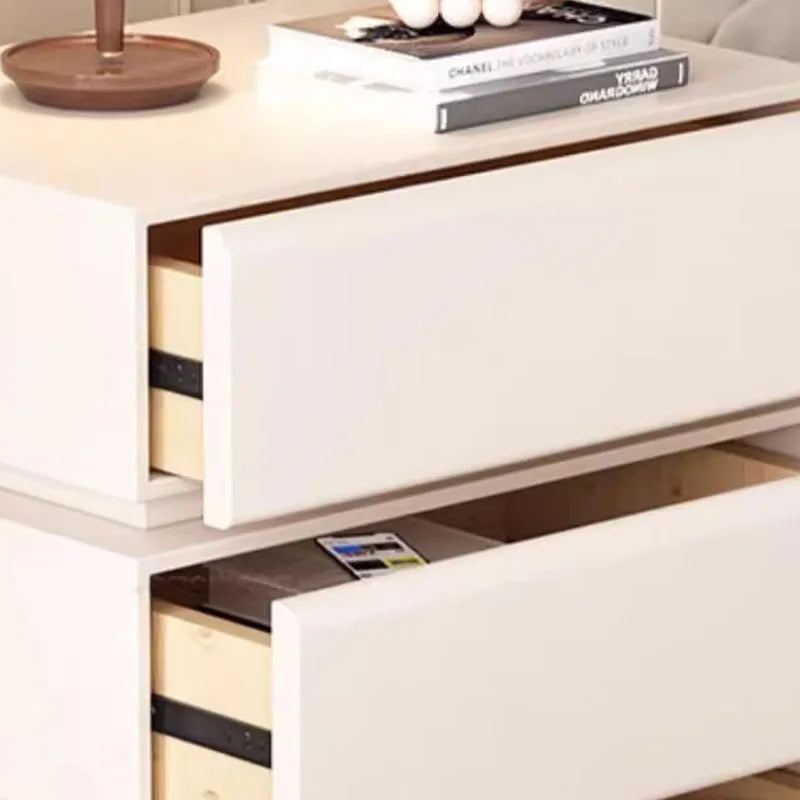 White Nordic Nightstand Modern Bedside Storage European Luxury Nightstands Bedroom Cabinets Mesa De Cabeceira Home Furniture