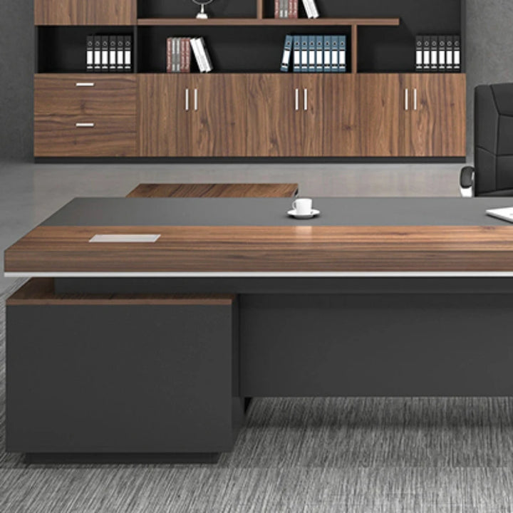 L Shape European Office Desks Art European Accessories Shelf Sitting Computer Desks Floor Writing Calisma Masasi Home Furniture