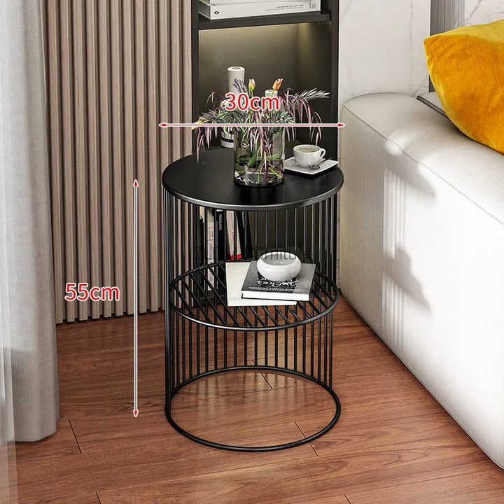 Nordic Modern Bedside Table Librero Storage Luxury Bedroom Nightstand Patio Makeup Organizer Mesitas De Noche Hotel Furniture