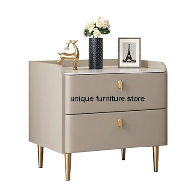 White Bedroom Night Table Nordic Minimalist Trendy Luxury Nightstands Plastic Drawer Articulos Para El Hogar Hotel Furniture