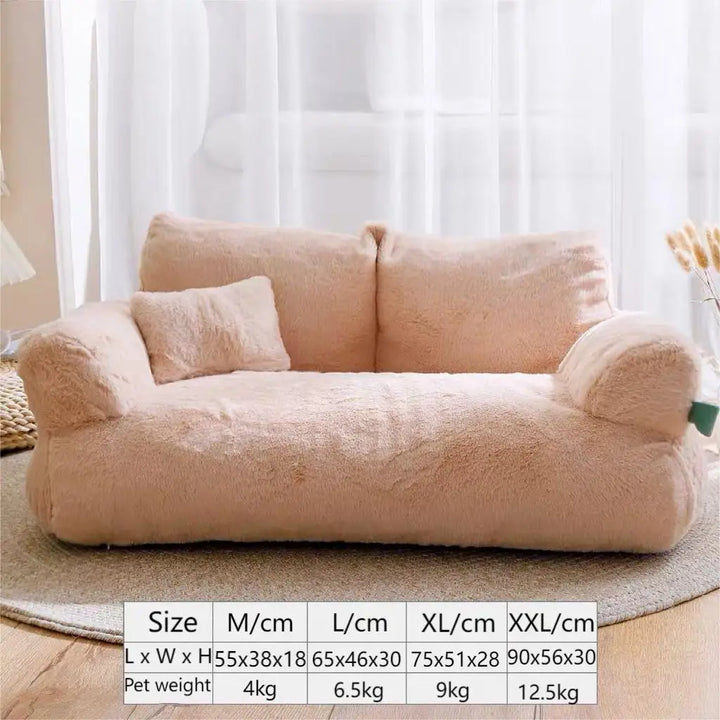 Cat Bed Super Pets Nest Super Soft Sofa for Dog & Cat Washable Winter Warm Dogs Kennel Home Sleeping Beds Mat Cats Big Cushion