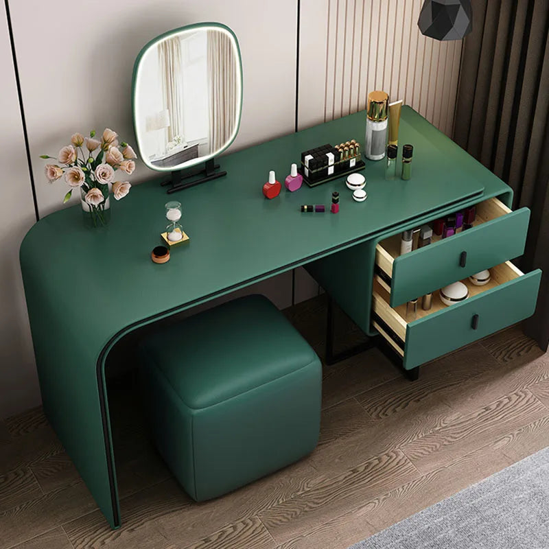 Luxury Nordic Dressing Table Modern European Home Makeup Dressing Table Girls Bedroom Classic Coiffeuse De Chambre Furniture