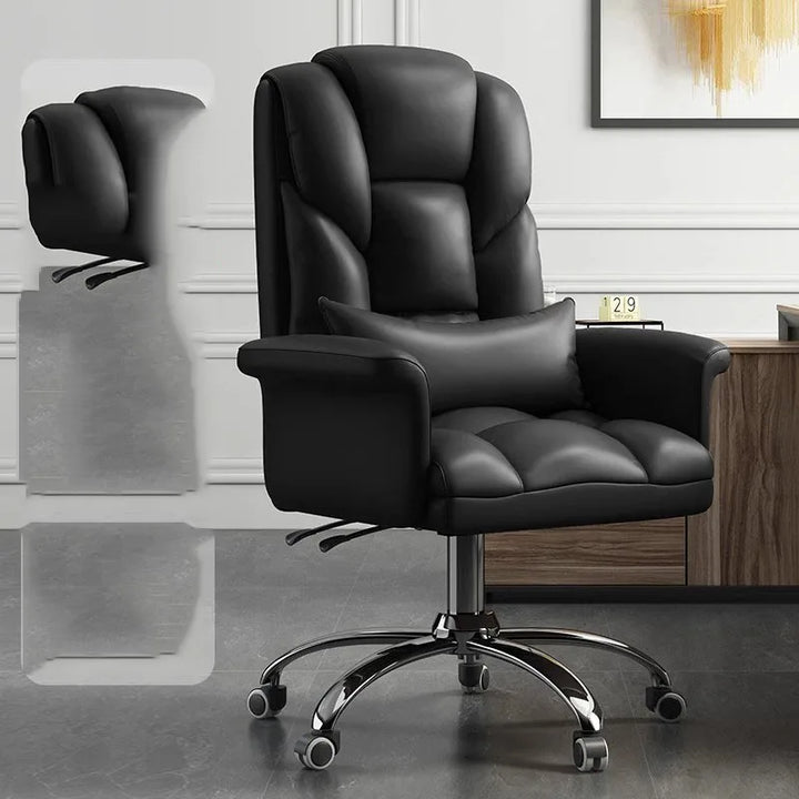 Modern Ergonomic Computer Office Chair Desk Office Arm Living Room Game Chair Swivel Vanity Sillon Individual Office Furniture