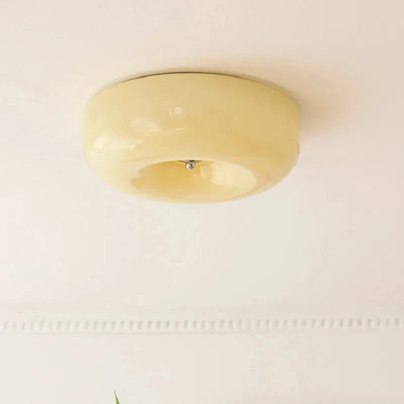 French Cream Lamp Aisle Balcony Ceiling Lamp Simple Creative Children's Room Bedroom Ceiling Lamp