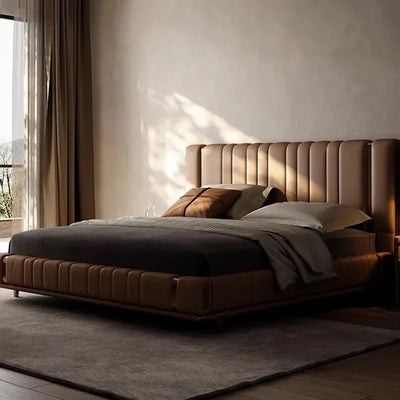 Double Headboard Designer  Modern Frame Storage Sleeping Letto Matrimoniale Furnitures