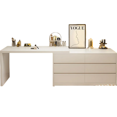 Mirror Led Lights Dressing Table Drawer Women Chair Makeup Dressing Table Bedroom White Comodas Con Cajones Barbie Furniture