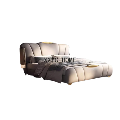 Fancy Platform Bed Frames Queen Wood Storage Modern Luxury King Size Bed Lounge French Cama Box Casal Bedroom Set Furniture