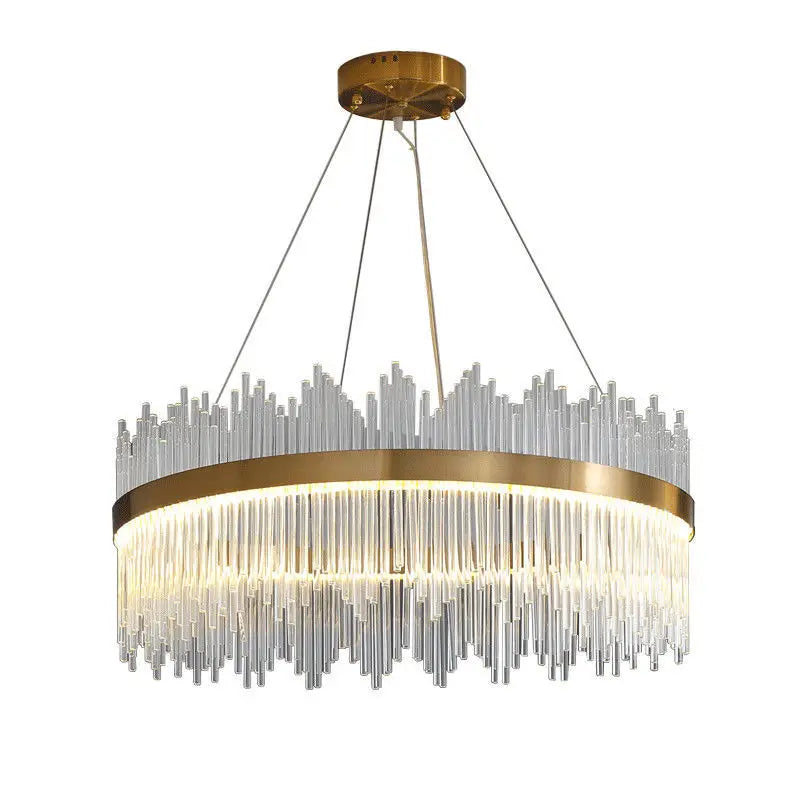 Modern Nordic Crystal Chandelier Luxury Pendant Light Home Decor For Living Room Bedroom LED Ceiling Lamps