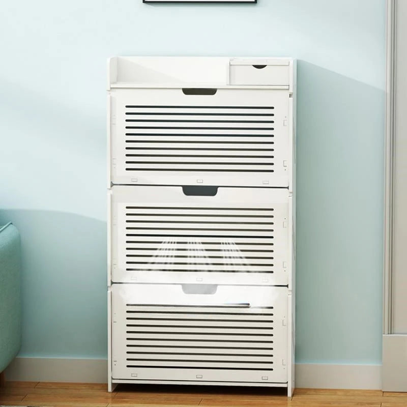 CHEAP Modern Shoerack Shoe Cupboards Organizer Mats Wooden Shoerack Lliving Room Cabinets Shelf Storage Scarpiera Furniture