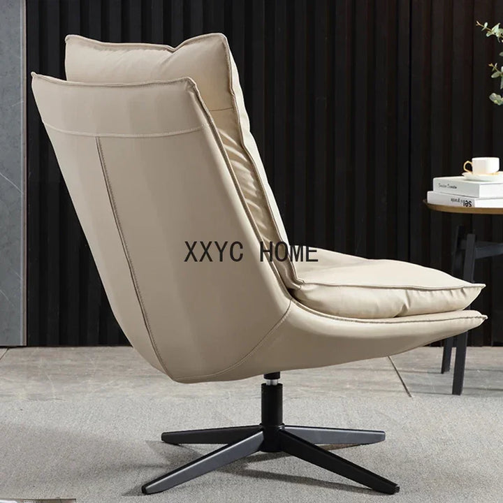 Office Black Chair Back Support Pillow Rocking Floor Chair Accent Lazy Sillones Modernos Para Sala Furniture Living Room