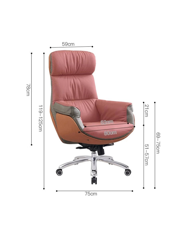 Luxurious Commerce Massage Office Chair Leather Recliner Gaming Chair Boss Executive Silla De Escritorio Office Furniture LVOC