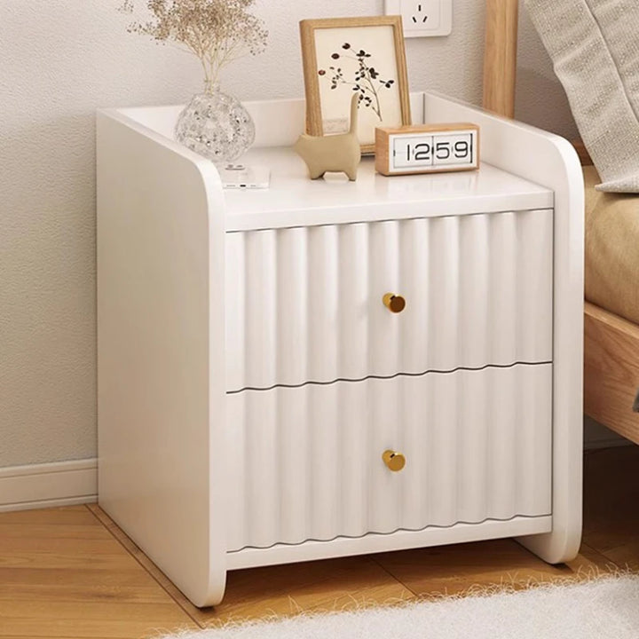 Minimalist Storage Nightstand Table Kawaii Dormitory Small Drawers Bedsides Table Trendy Narrow Mesinhas De Cabeceira Furniture