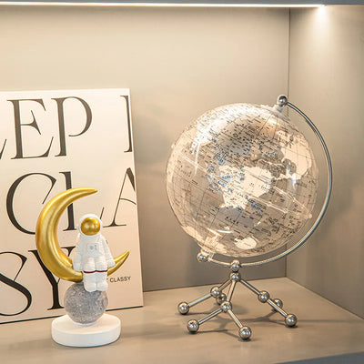 Transparent Globe Decoration Light Luxury High-End Home Living Room Tv Wine Cabinet Office Desktop Study Cabinet Decoration Kids