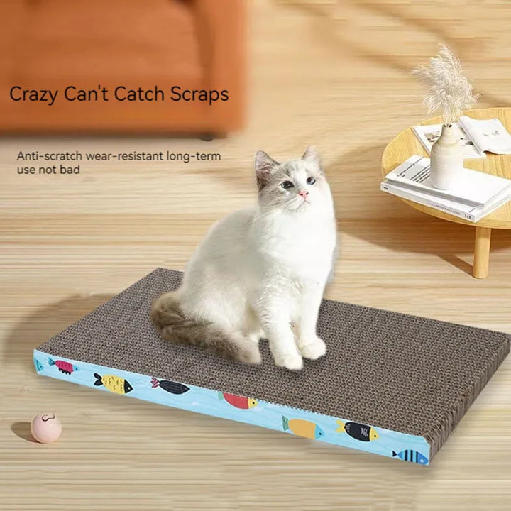 Pet Cat Accessories Supplies Kitten Scratcher Cardboard Toys Cat Scratching Board Corrugated Paper Wear-resistant Claw Grinder