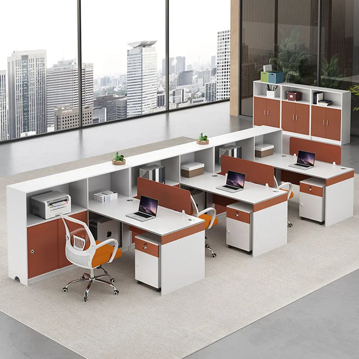 Writing Study Office Desks Computer Storage Desktops Wood Boss Luxury Work Desk Executive Mesa Escritorio Office Furnitures