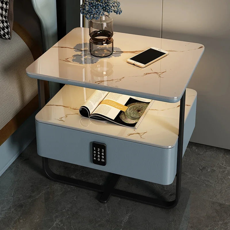 Unique Smart Bedside Table Drawers Storage Unique Luxury Nightstands Bedroom Modern Armarios De Dormitorio Home Furniture