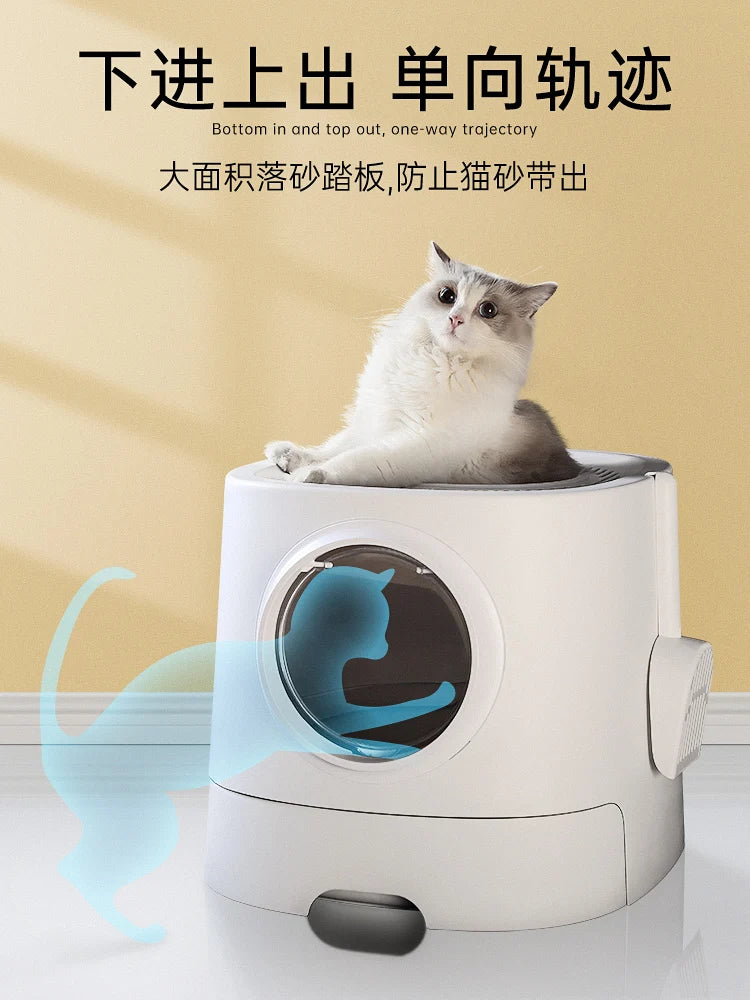 Drawer Big Cat Litter Box Closed Cabinet Furniture Large Cat Litterbox Pet Toilet Seat Arenero Gato Pet Product Kitty Litter Box