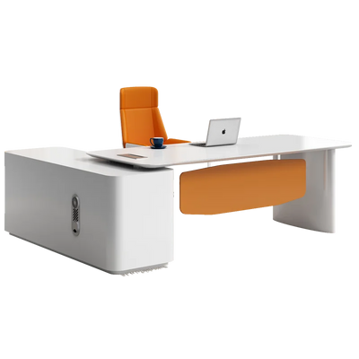 Modern L Shape Computer Desks Writing Electric School  Executive Office Desk Wood Bedroom Mesa Ordenador Rustic Furniture