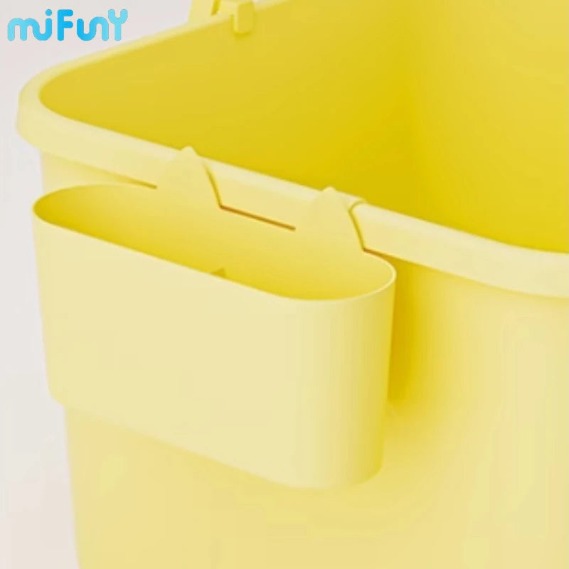 MiFuny Extra Large Square Cat Litter Box Open Type Splash Proof Cat Toilet Giant Cat Box Heighten Ragdoll Maine Pet Supplies