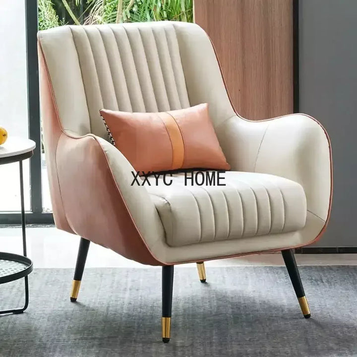 Luxury Modern Chairs Living Room Elastic Recliner Nordic Chair Floor Office Single Sillas De Comedor Designer Furniture Replicas