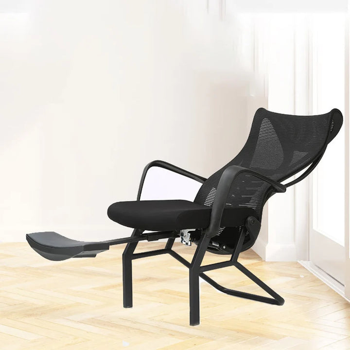 Lumbar Support Computer Office Chair Ergonomic Black Modern Recliner Chair Living Room Bedroom Silla Oficina Garden Furniture