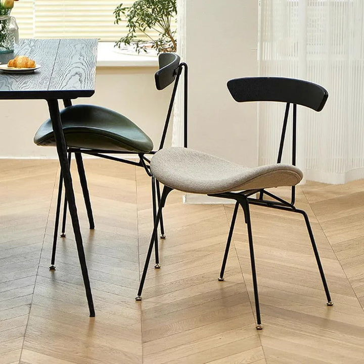 Interior Dining Chair Kitchen Modern Restaurant Nordic Living Dining Chair Single Person Luxury Sillas Para Comedor Furniture