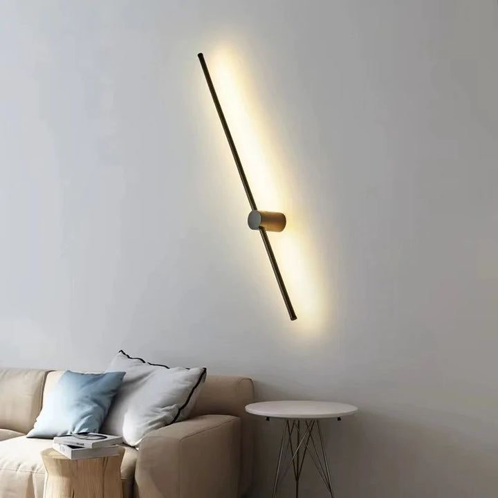 Minimalist LED Wall Lights Long Strips Creative Wall Sconces Living Room Bedroom Home Sofa Background Decor Lamps Bedside Light