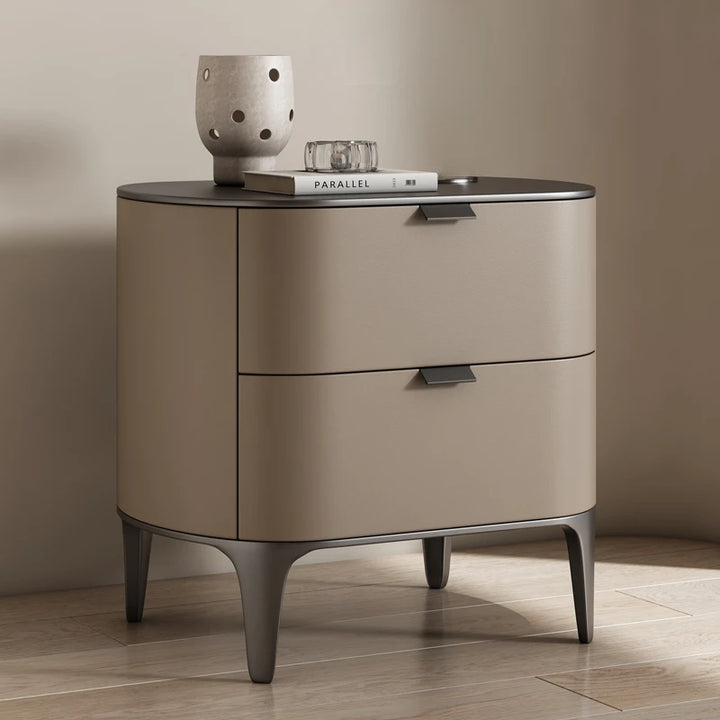 Bedside Tables Nightstands Brown Japandi Hotel Filing Cabinets Cute Nightstands Luxury Muebles Para El Hogar Salon Furniture