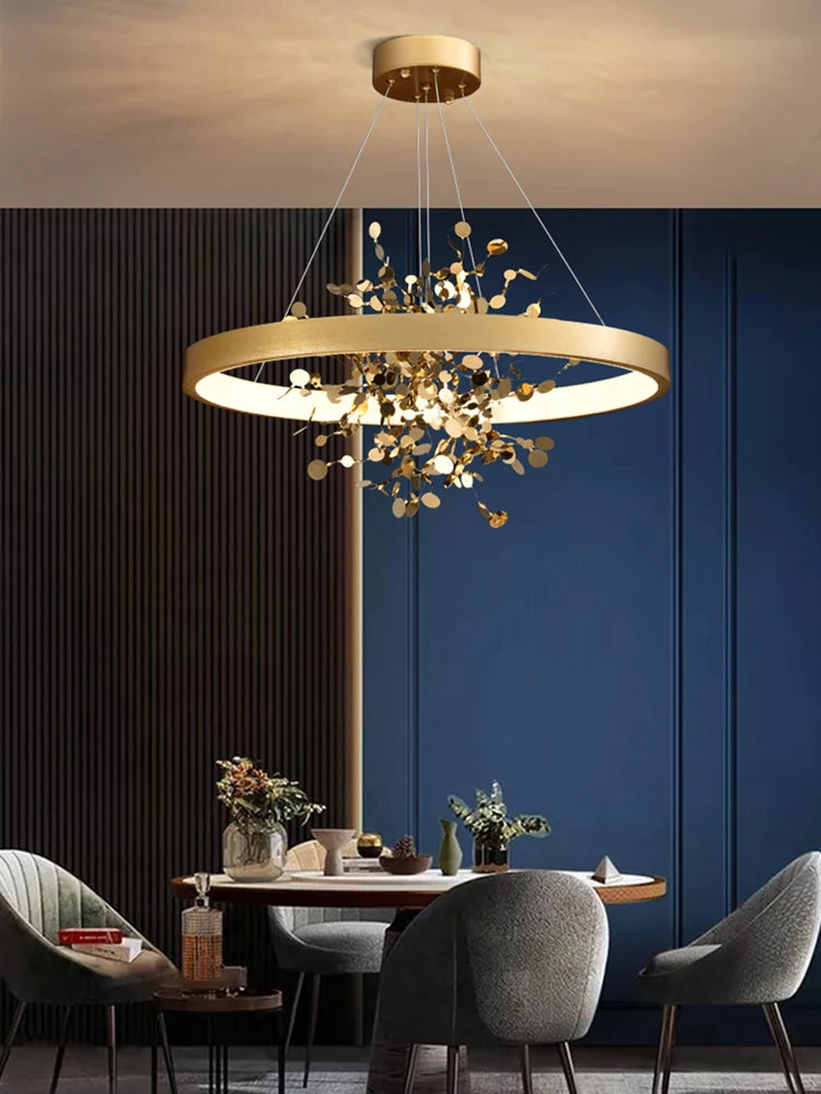 Dining room chandelier home decoration ceiling chandelier creates living room LED lighting bedroom room decoration chandelier