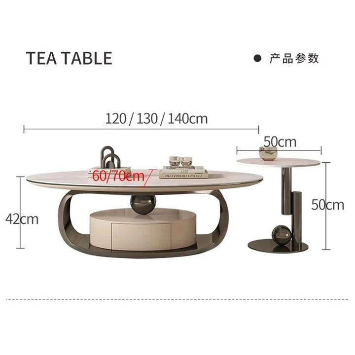 Mobile Coffee Tables Multifunction Wooden Decorative Elegant Lounge Coffee Tables Economic Tavolo Soggiorno Office Furniture