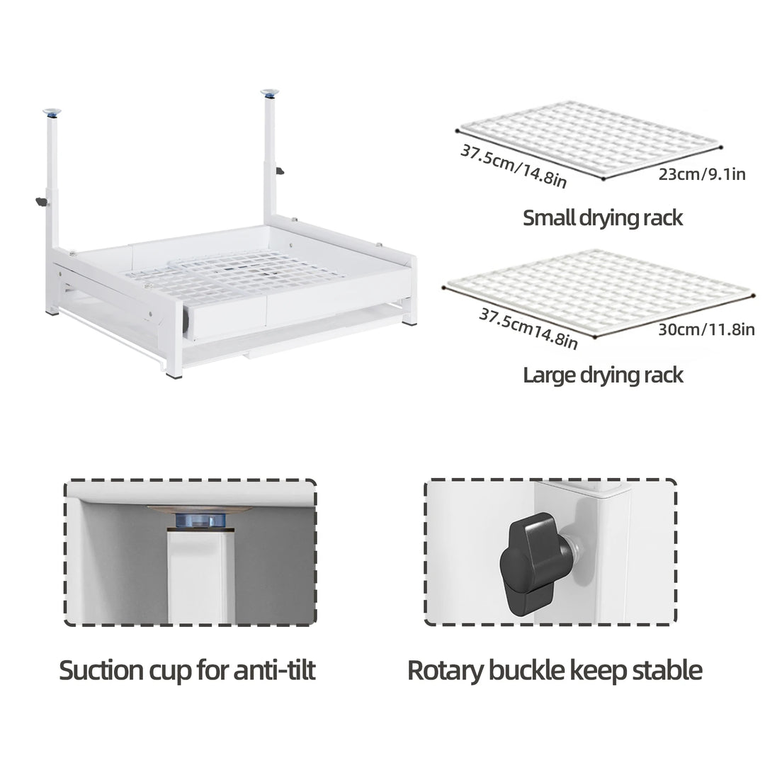 Heavy Duty Pull out Cabinet Organizer, Expandable under sink organizer