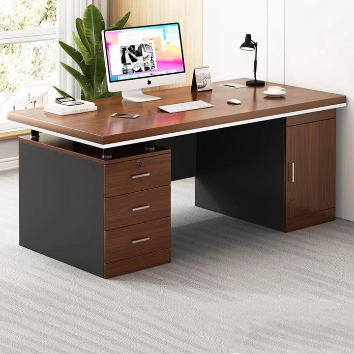 Standing Reception Office Furniture Sets Writing Modern Vanity Desk Storage Computer Schreibtisch Media Scrivania Furniture