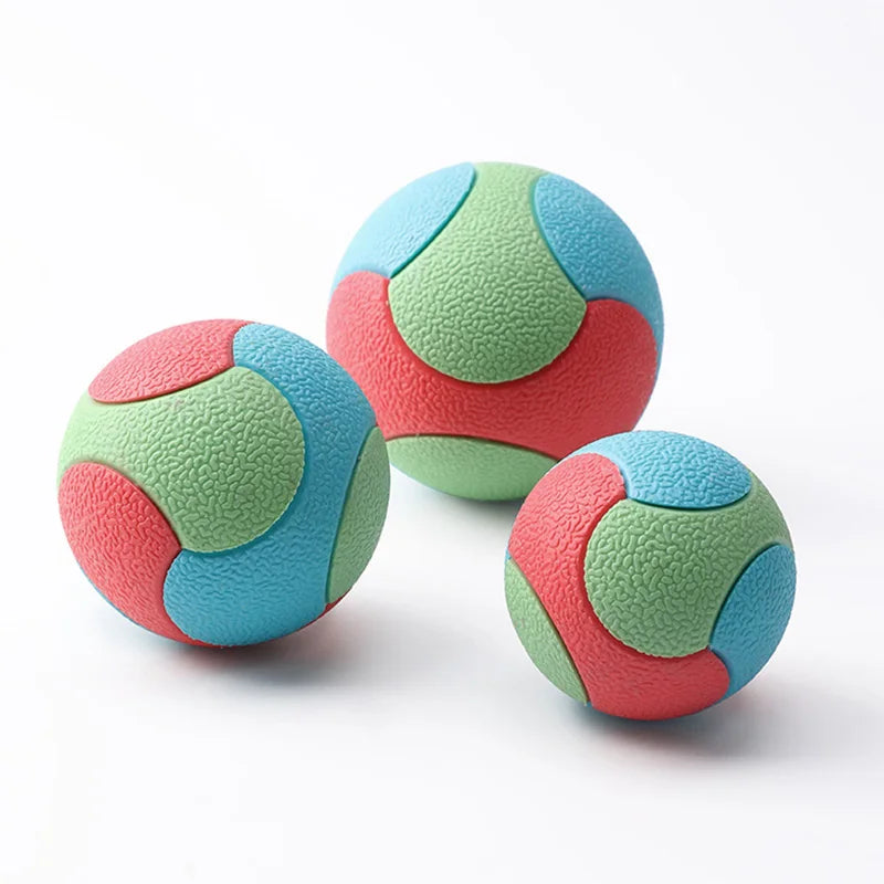 Pet Dog Toys Bite Resistant Bouncy Ball Toys for Small Medium Large Dogs Tooth Cleaning Ball Dog Chew Toys Pet Training Products