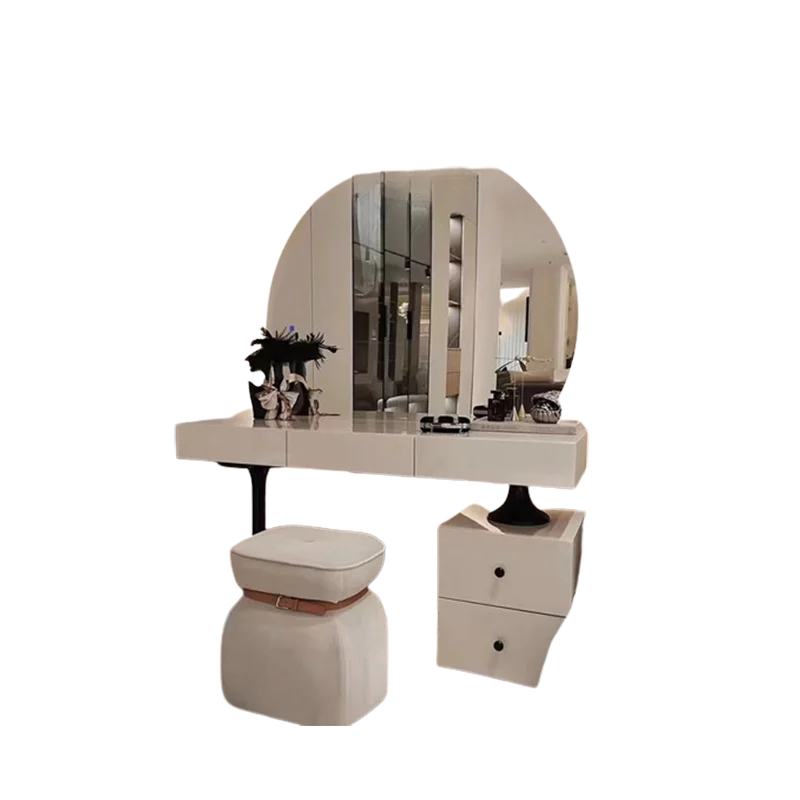 Mirror Chair Dressing Table Box Drawer Nordic Organizer Dressing Table Decor Luxury Penteadeira De Maquiagem Home Furniture