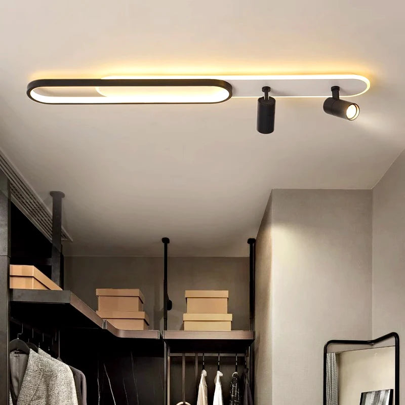 Nordic bedroom decor smart led lamp lights for room dimmable Ceiling light spotlight Ceiling lamp Living room indoor lighting