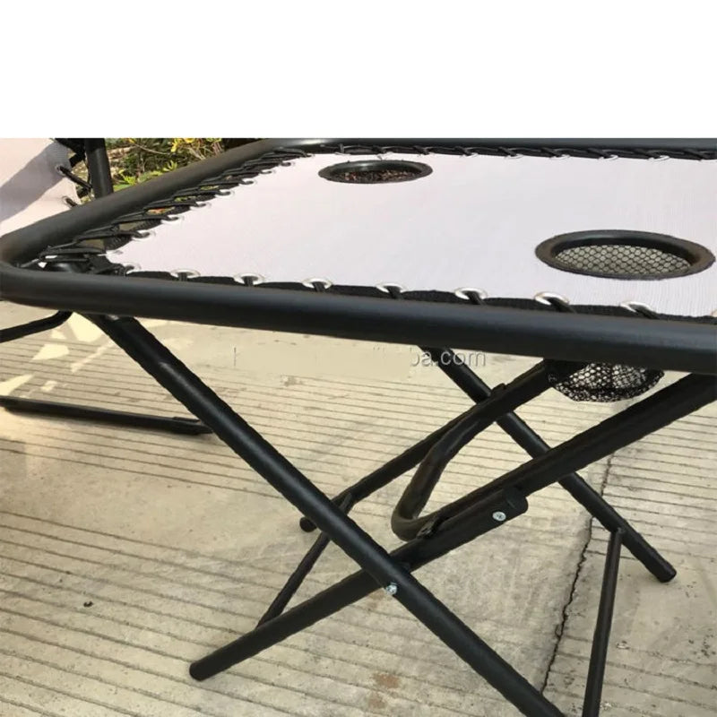 View larger image  Share High grade 22*0.9mm steel tube with high quality powder coating unique style grey chair and table se