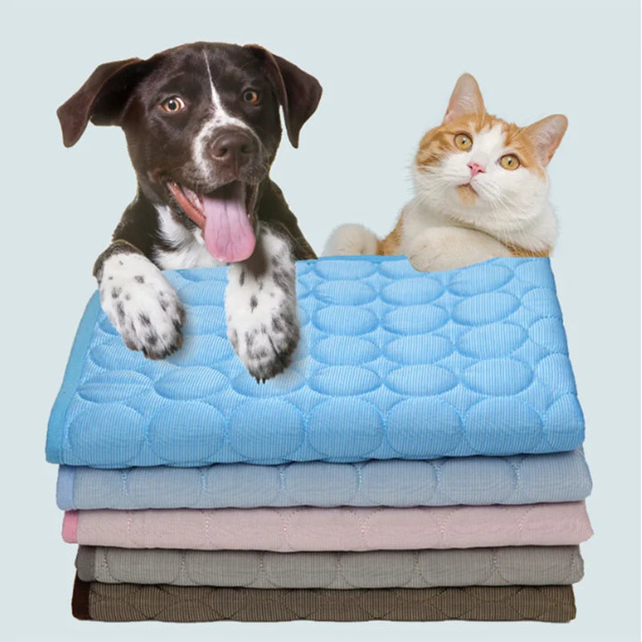 1pc, Dog Cooling Mat, Pet Cooling Pad, Summer Cooling Mat For-Dogs Cats, Pet Dog Self Cooling Mat, Pet Supplies