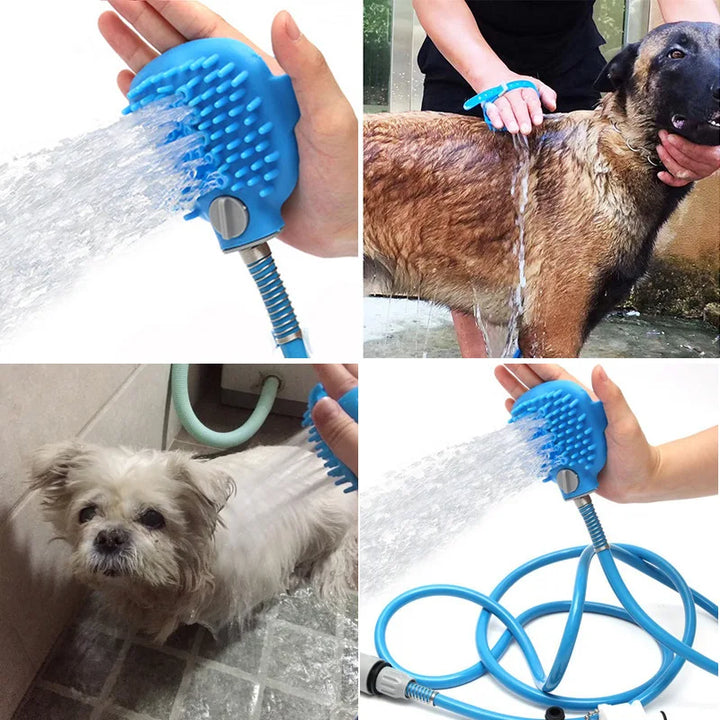 Pet cleaning products Cat and dog bath accessories Nozzle massage brush Cleaning products Silicone gloves massage shower head