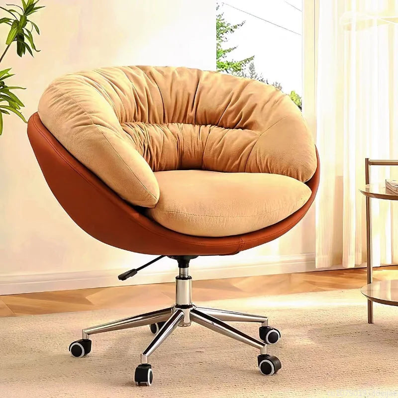 Comfortable Lazy Computer Chair, Sedentary Sofa Gaming Chair, Bedroom Desk Chair, Home Study and Office Chair, Backrest