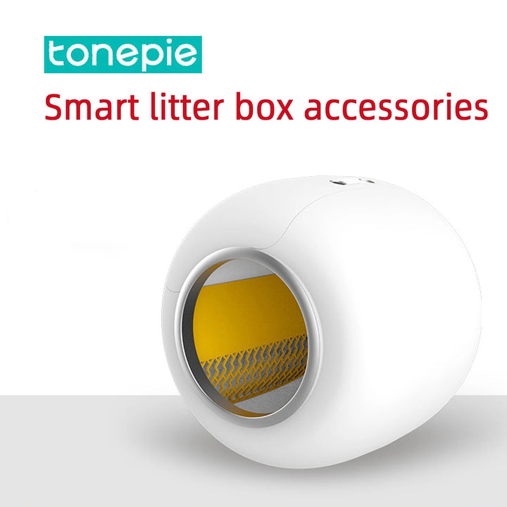 TONEPIE Automatic Cat Litter Box Accessories bool Bin for Pet Litter Box Replacement