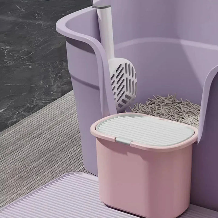 Bedroom Large Cat Toilet Supplies Sandbox Bathroom Rabbit Bed Shovel Condo Cat Bedpans Scratcher Lettiera Gatto Pet Products