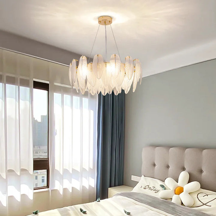 Nordic LED Luxury Crystal Chandeliers Home Indoor Decor Pendant Lights For Villa Hotel Living Dining Room Restaurant Suspension