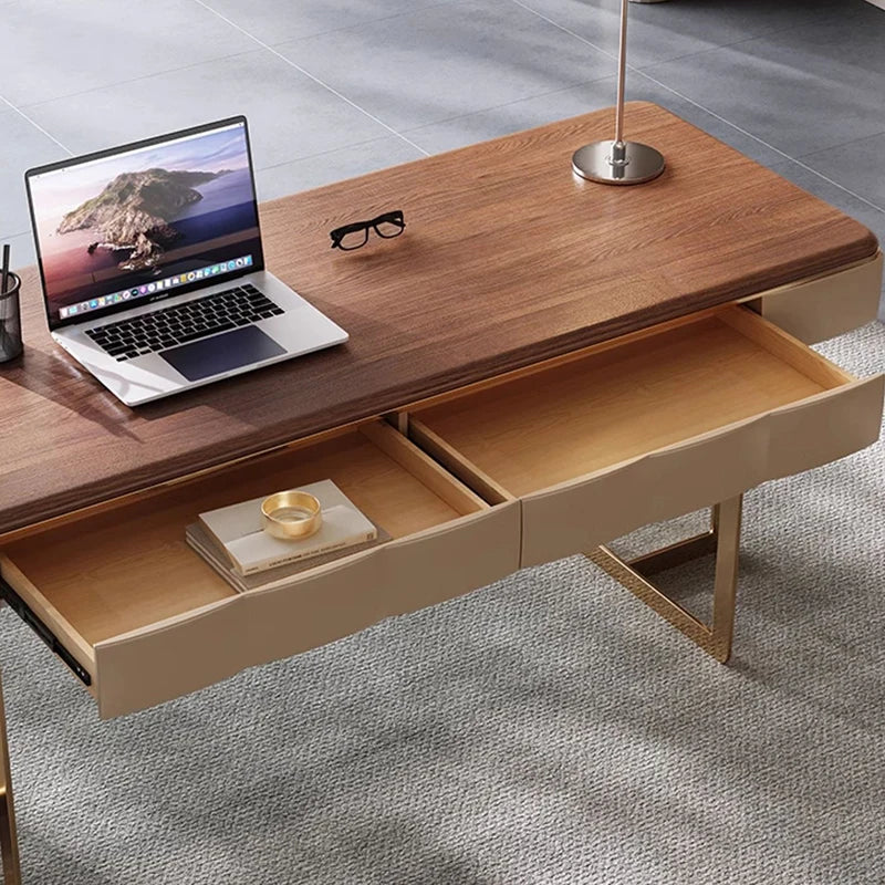 Computer Height Drawers Desk Reception Monitor Executive Meeting Desk Conference Modern Table Pour Ordinateur Office Furniture