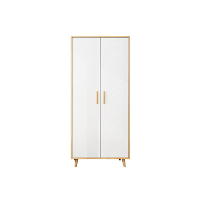 Solid Wood Luxury Wardrobe Sliding Door Storage Rectangle Bedroom Modern Space Saver Closet Vertical Armario Household Items