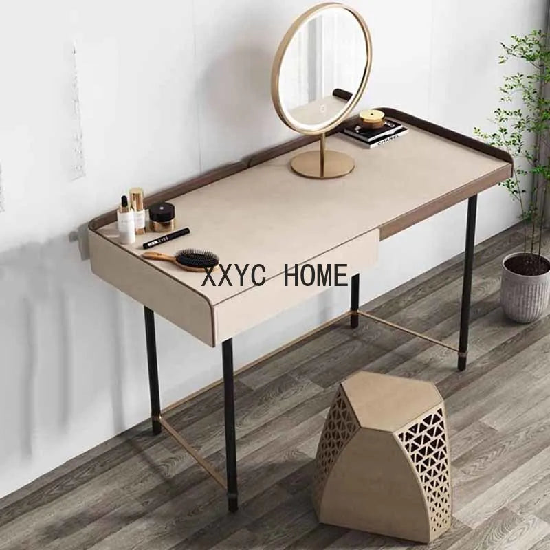 White Modern Dressing Table Nordic Mirror Bedroom Girls Dresser Luxury Charm Fashion Penteadeira De Maquiagem Home Furniture