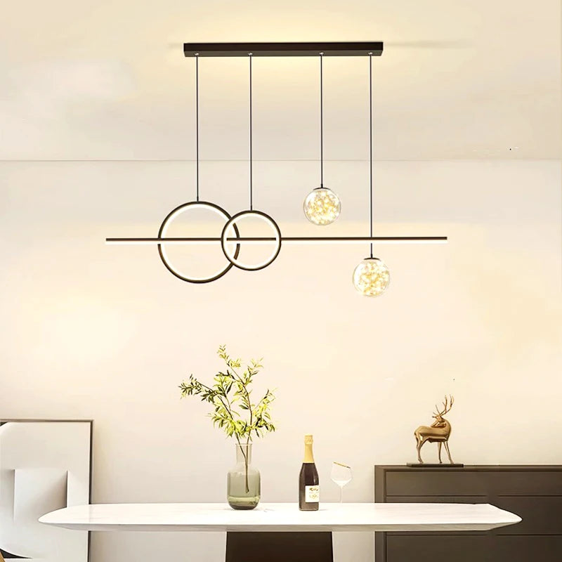 Modern dine dining room Pendant lights indoor lighting Ceiling lamp hanging light led Chandeliers for living room indoor lightin