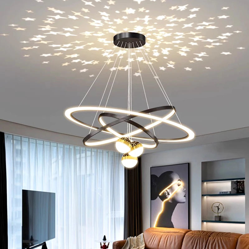 Modern decor led lights pendant light lamps for living room Chandeliers for dining room ceiling hanging light indoor lighting