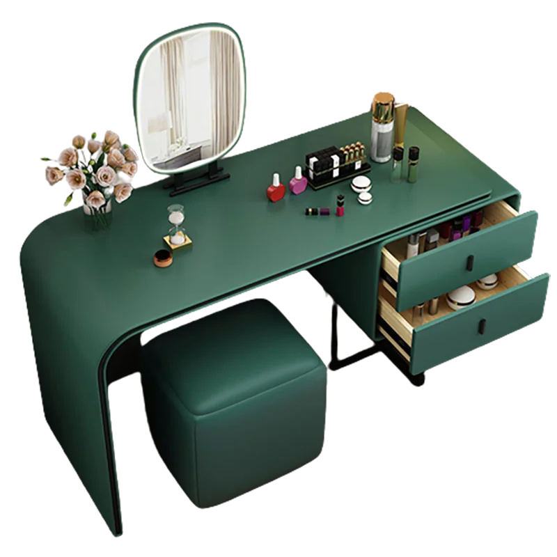 Luxury Nordic Dressing Table Modern European Home Makeup Dressing Table Girls Bedroom Classic Coiffeuse De Chambre Furniture