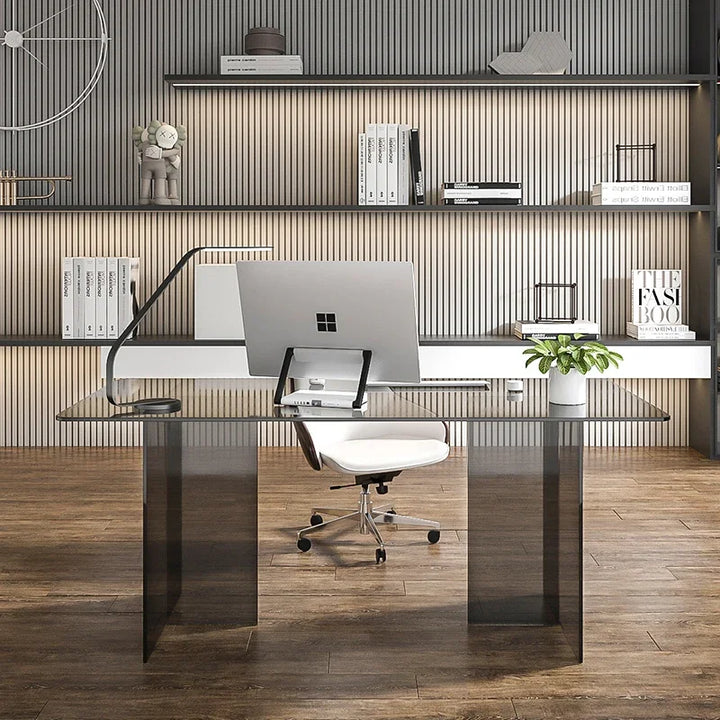 Console Corner Office Desk Executive Modern Drafting Stand Storage Luxury Office Desk Desktop Scrivania Angolare Furniture HDH